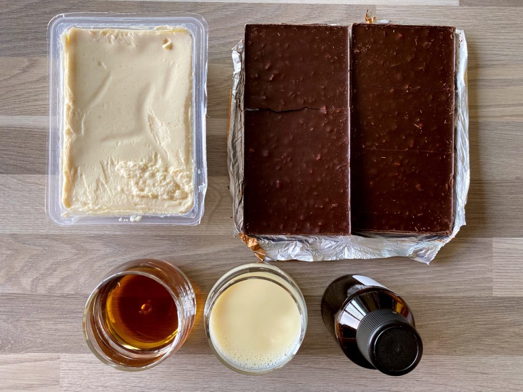 vegan chocolademousse met zijden tofu ingrediënten