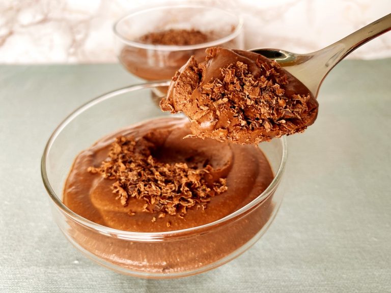 Vegan chocolademousse met zijden tofu a Vegan Voyage