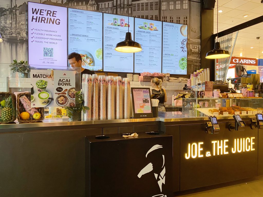 vegan restaurants in Stockholm Joe & The Juice