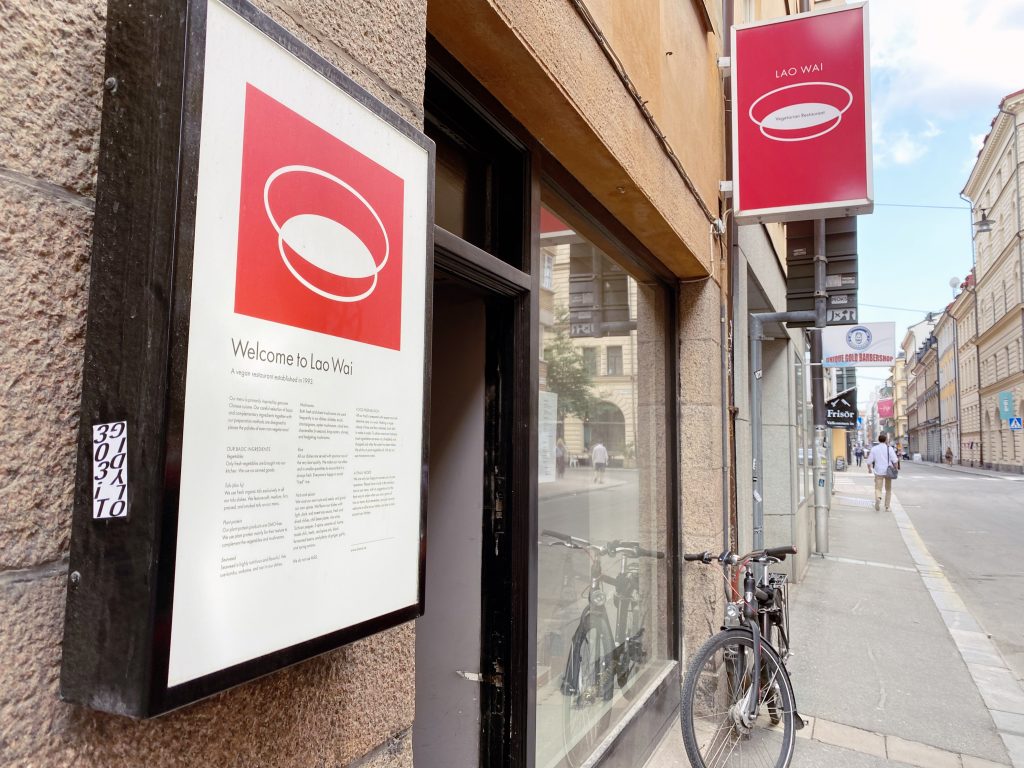 vegan restaurants in Stockholm Lao Wai