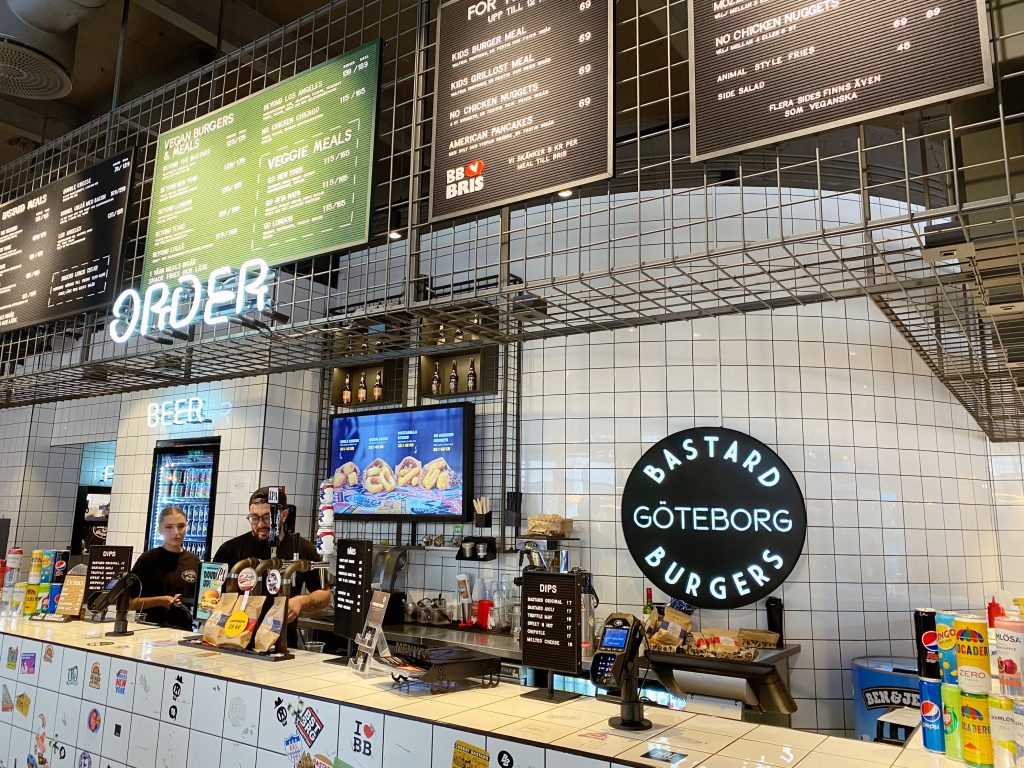 vegan eten in Göteborg Bastard Burgers
