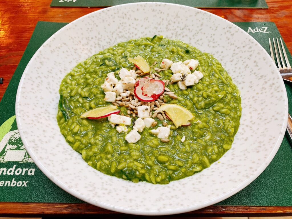 vegan in Kroatië Pandora Greenbox hummus