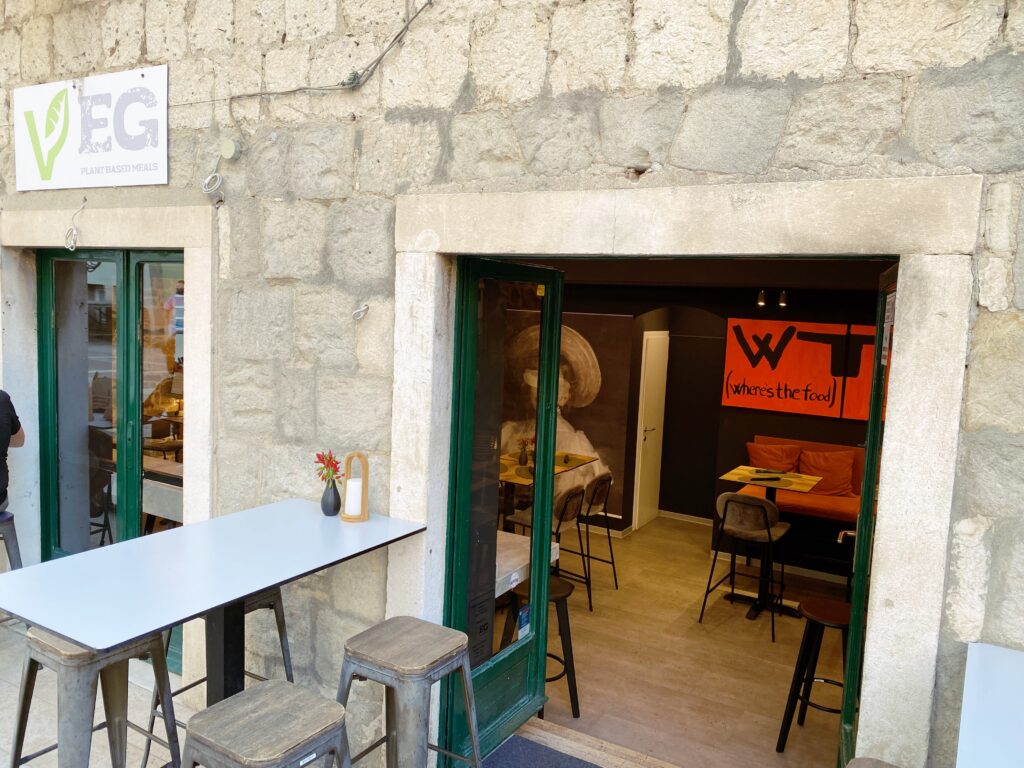 vegan in Kroatië Veg restaurant