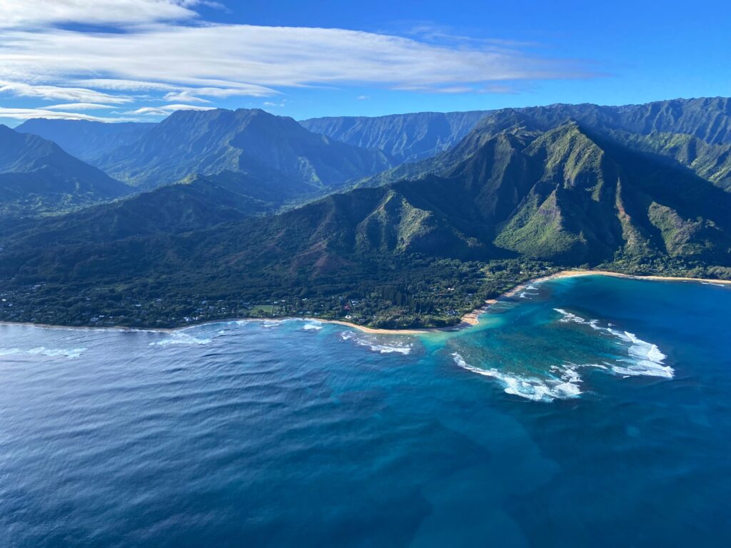 Reisbudget voor Hawaii Na'pali kust