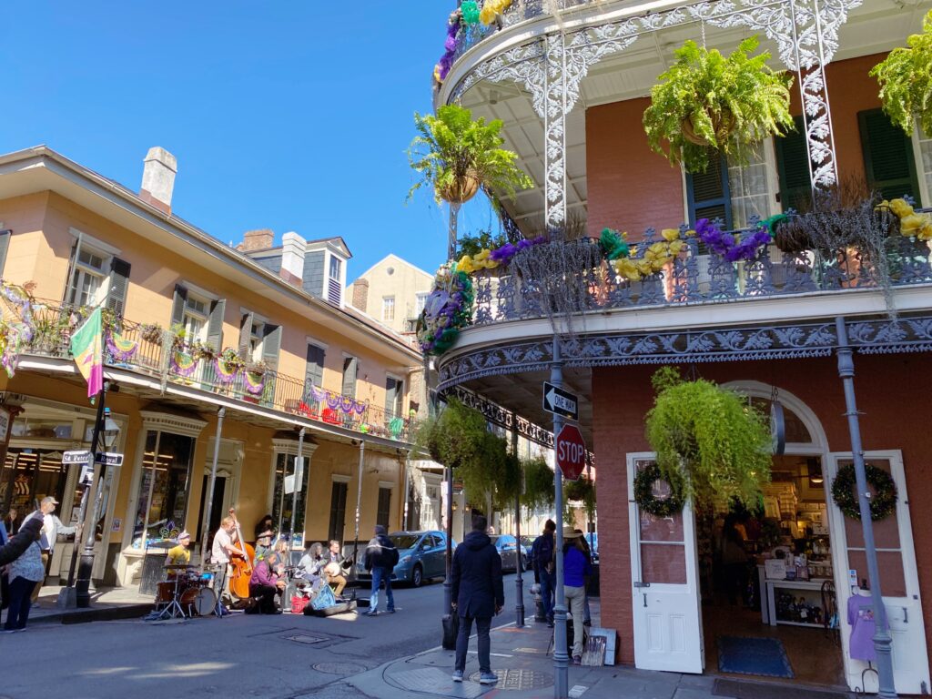 Citytrip New Orleans French Quarter jazz muziek