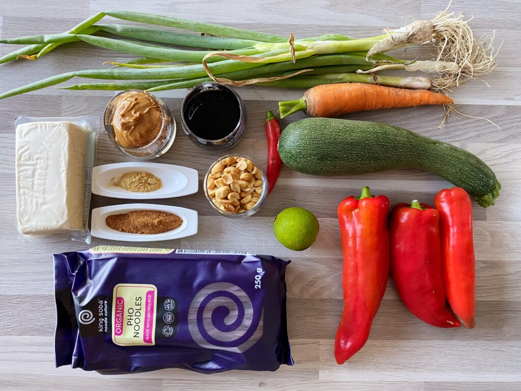 vegan pad thai recept ingrediënten