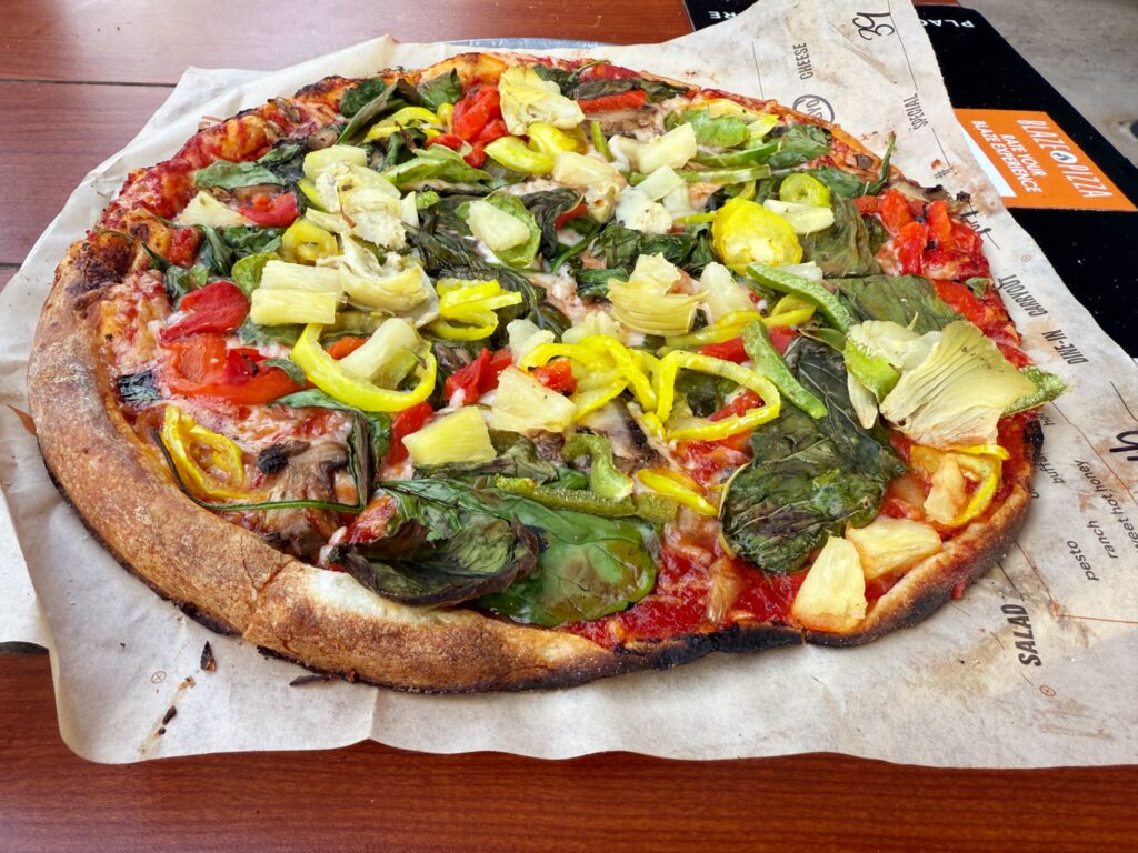 Blaze pizza byo build you own