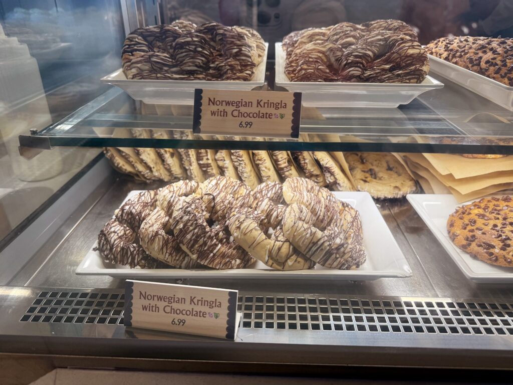 Norwegian Kringla with chocolate Norway Epcot